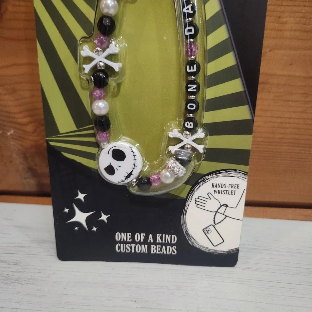 Disney The Nightmare Before Christmas Phone Charm Wristlet - Case Compatible NEW